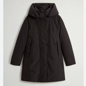 Woolrich Women’s Black Down Waterproof Parka Size Small